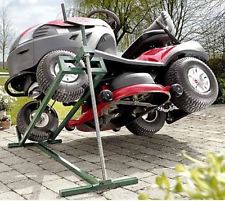 Hebevorrichtung Reinigungshilfe Rasentraktor-Heber Aufsitzmäher Mowerlifter