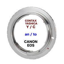 C / Y - EOS   Yashica  Contax Objektiv Lens Adapter an -To Canon EOS Kamera EF