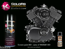 Vernice testurizzata rugosa spray 400ml - Nero Harley Davidson alta temperatura