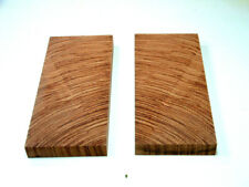 1 Paar Messergriffschalen , Bubinga, Cross Catt, 160/70/ 14-15 mm, 