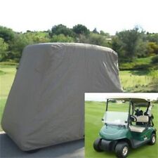 Waterproof 2 Passengers  Golf Cart Protector Cover For EZGO Club Car Khaki EW