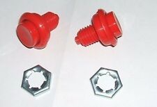 1 paire de boutons rouge  pr flipper Bally / Williams