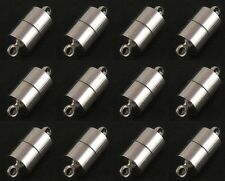 12 Silber Magnet Verschluss Verbinder Messing 20mm Schmuck Basteln MODE M382#3