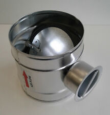 Absperrklappe dichtschliessend Lüftung DAT NW 160 mm Wickelfalzrohr