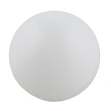 Un paquet de 12 Balles blanches pures de tennis de table sans marque V7J7