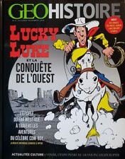 LUCKY LUKE ET LA CONQUÊTE DE L'OUEST -  GÉO HISTOIRE MAGAZINE HORS SÉRIE