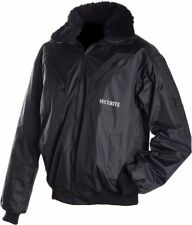Blouson d'intervention Agent de Sécurité noir avec doublure amovible taille XXL