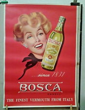 AFFICHE ANCIENNE VERMOUTH BIANCI DI TORINO ITALIA LITHO POZETTO TURIN ITALIE