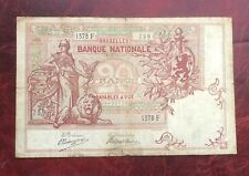Belgique - Très Rare et Joli billet de 20 Francs du  08-07-1909