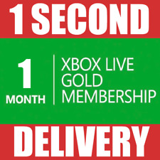 1 MONTH XBOX LIVE GOLD MEMBERSHIP (2x 14 Day) Microsoft Xbox One/ 360 - INSTANT 