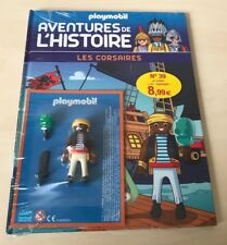 LIVRE "LES AVENTURES DE L'HISTOIRE" - "LES CORSAIRES" DE "PLAYMOBIL"