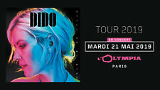 Places concert Dido - Orchestre - Paris Olympia 21/05/19