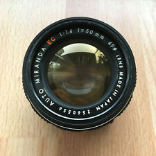 Miranda Auto EC 50mm F/1.4, Miranda Bajonett
