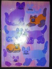🦁🐱Sandylion  BIG Abriss Katzen pearly glänzend  Scrapbooking Sticker 90er 🐱🦁