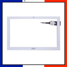 VITRE TACTILE ACER ICONIA ONE 10 B3-A40 FHD A7002 K2AM A7001 BLANC AVEC LOGO