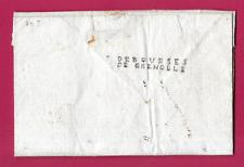 DEBOURSE DE GRENOBLE ISERE 1799 MARQUE 25 VALENCE DROME LETTRE COVER