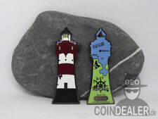 Geocoin Roter Sand Leuchtturm RE / unaktiviert / NEU