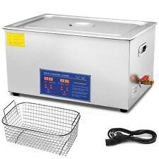 NETTOYEUR A ULTRASONS PROFESSIONNEL BAC INOX 30L NETTOYAGE ULTRASON Tout neuf