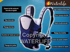 LIVRAISON 0€ Porte-bébé Confort 3 en 1 / Ventral / Dorsal + Ceinture de Soutien 