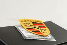 911 991 Porsche Logo Wappen Aufnäher 53 mm x 65 mm original