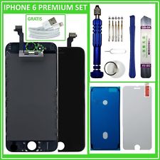 Display LCD für iPhone 6 mit RETINA Glas Scheibe Bildschirm Front SCHWARZ BLACK