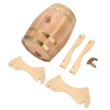 Fût de Chêne Tonneau à Vin / Bière/Whiskey / Rhum en Bois 5L Fabriqué à la Main