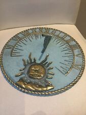 Brass garden  ornamental Sundial Sunshine Large