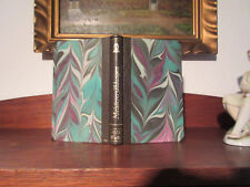 H.G. WELLS Erzählungen SCIENCE FICTION Horror FANTASY Schöner HANDEINBAND Leder