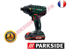 PARKSIDE® Boulonneuse/Visseuse à choc sans fil PDSSA 20-Li A1, 20V