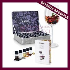 SET 40 ESSENZE PULLTEX® VINO ROSSO/BIANCO/DIFETTI- Allena l’olfatto! IDEA REGALO
