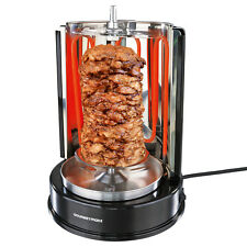 GOURMETmaxx Dönergrill 1400W Spießgrill Kebap Drehgrill Rundgrill Hähnchengrill