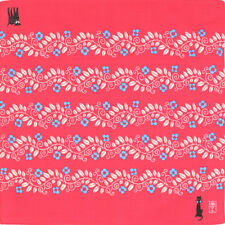 Yumeji Takehisa 48cm Furoshiki Verpackungs Tuch Katze Rot