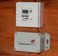 Chuxaway SCX Automatic Chicken Door Opener - Coop / Pop Hole Opener with Timer 