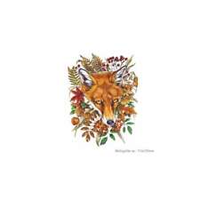 HERBST FUCHS, Print Patch zum aufbügeln