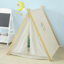 SoBuy® Tipi Tente Enfant pour Garçon et Fille avec Tapis de Sol, OSS02-W, FR