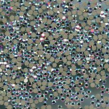 2000 SS3 CI *** 50 STRASS SWAROVSKI FOND PLAT SS3 (1,35mm) CRYSTAL AB F