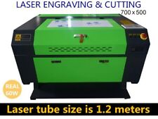 CO2 700x500mm 60W USB gravure laser couper Machine Graveur bois métal cutter