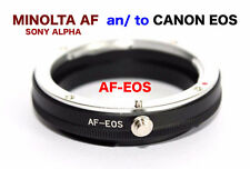 AF  EOS  Minolta AF Sony Alpha Objektiv Lens Adapter an -To Canon EOS Kamera EF 