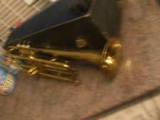 vintage  boosey and hawkes     clippertone   trumpet