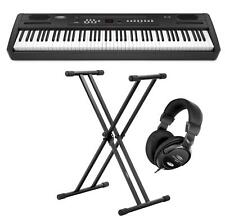 Digital Stage Piano 88 Tasten Hammermechanik E-Piano Keyboard Kopfhörer Ständer