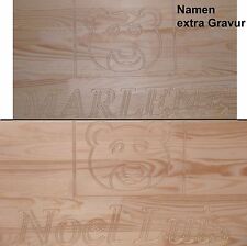 GRAVUR Name Ihres Kindes GRAVUR