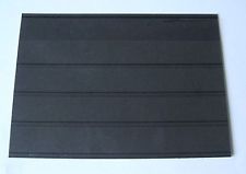 100 Einsteckkarten Steckkarten C6 mit 4 Streifen und Folie von  Leuchtturm