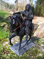 RE0051 § FIGURINE STATUETTE ROI SOLEIL LOUIS XIV CHEVAL STYLE BRONZE VERSAILLES