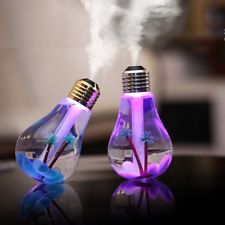 UMIDIFICATORE DIFFUSORE AROMI AD ULTRASUONI DEPURATORE 400ML 7 LED COLORATI SIR