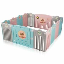 Parc Bébé Barrière Sécurité Plastique Enfant Protection Porte Espace Baby Vivo