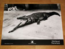 HELMUT NEWTON POSTER PLAKAT " CROCODILE EATING BALLERINA " 1994 ITALY EXHIBITION