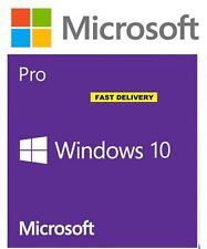 WINDOWS 10 PROFESSIONAL PRO KEY 32 / 64 BIT ACTIVATION CODE LICENSE KEY GENUINE