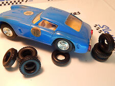 SCALEXTRIC 8 pneus AR urethane  FERRARI