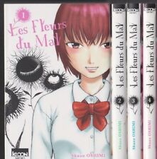 LES FLEURS DU MAL tomes 1 à 4 Shuzo Oshimi manga shonen SERIE en français