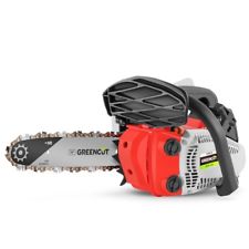 Tronçonneuse guide 10 " legere avec moteur a essence 25.4cc -Greencut